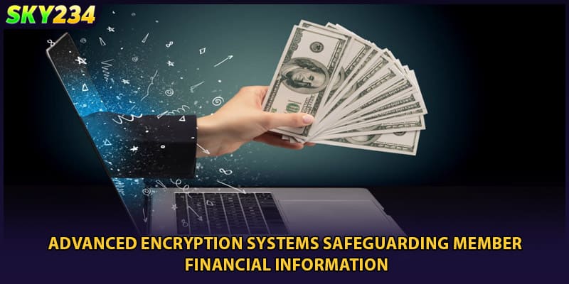 Advanced encryption systems safeguarding member financial information
