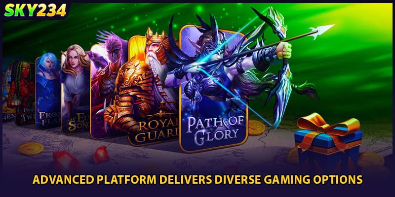 Advanced platform delivers diverse gaming options