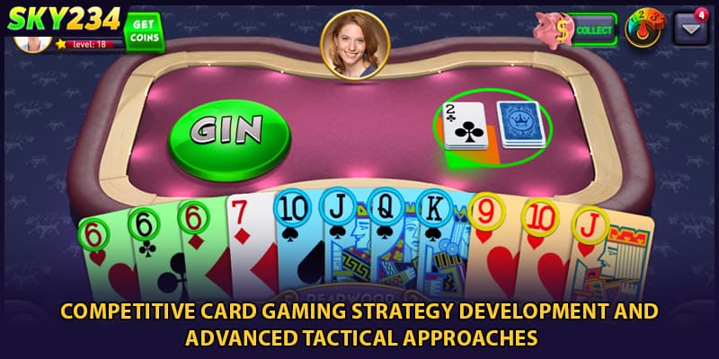 Competitive card gaming strategy development and advanced tactical approaches