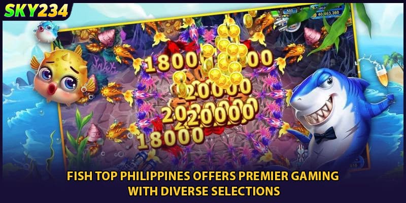 Fish top Philippines offers premier gaming with diverse selections