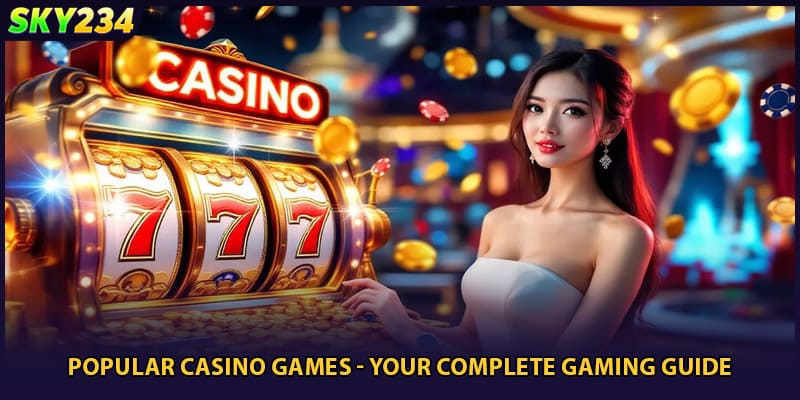 Popular Casino Games - Your Complete Gaming Guide