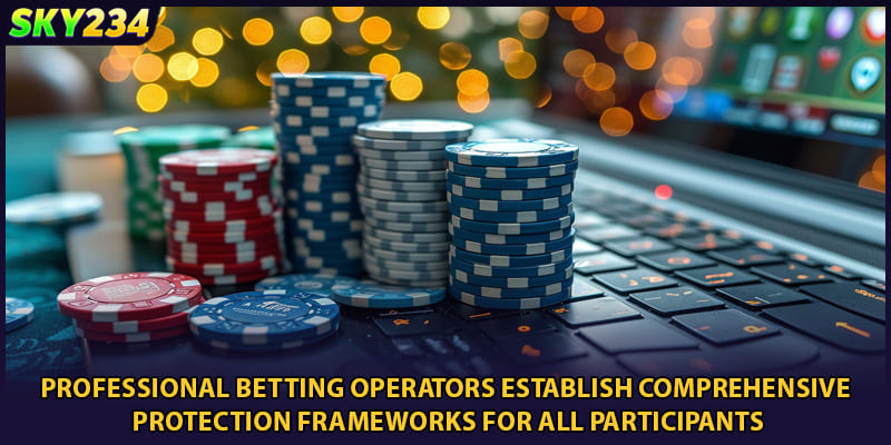 Professional betting operators establish comprehensive protection frameworks for all participants