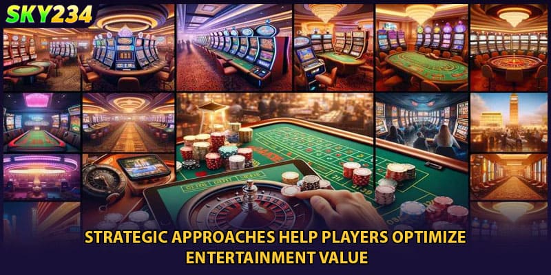 Strategic approaches help players optimize entertainment value