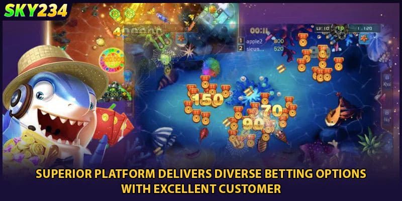 Superior platform delivers diverse betting options with excellent customer