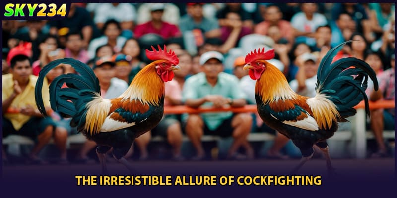 The irresistible allure of cockfighting.